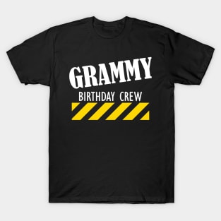 Grammy Birthday Crew w T-Shirt